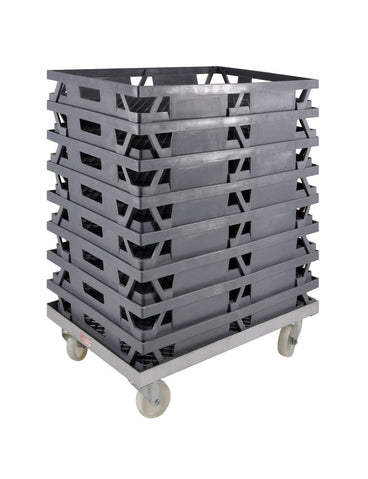 Bread Basket Transport Dolly — Double — Mackies Bakeware, Australia