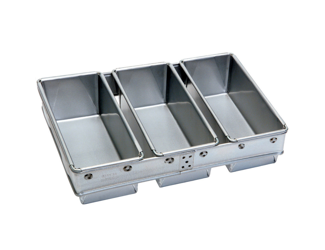 450g Bread Pan Set — Non-Stick Teflon Coated (3-Tin) — Mackies Bakeware, Australia