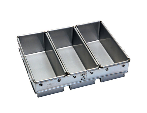 650g Bread Pan Set — Non-Stick Teflon Coated (3-Tin) — Mackies Bakeware, Australia