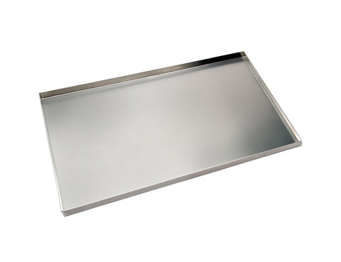 16" Flat Non-Perforated 4-sided Tray