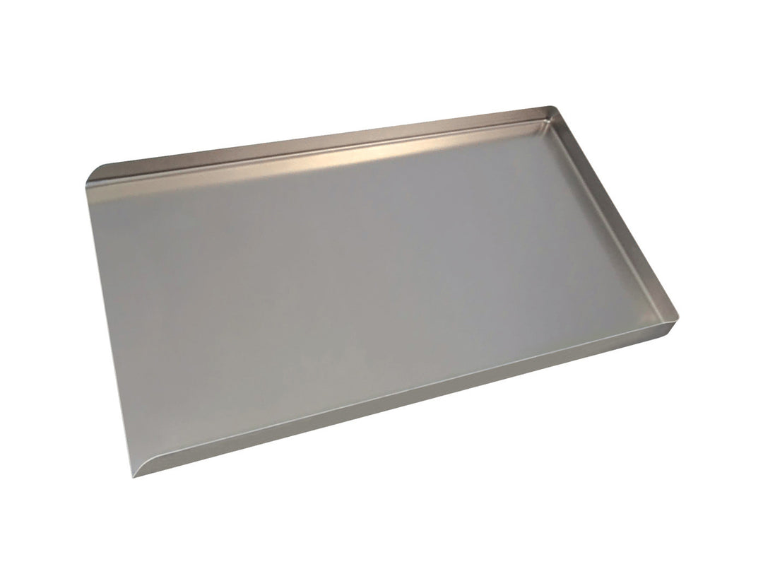 18" (457mm) 3-Sided Flat Baking Tray — Aluminium (A1816R3) — Mackies Bakeware, Australia