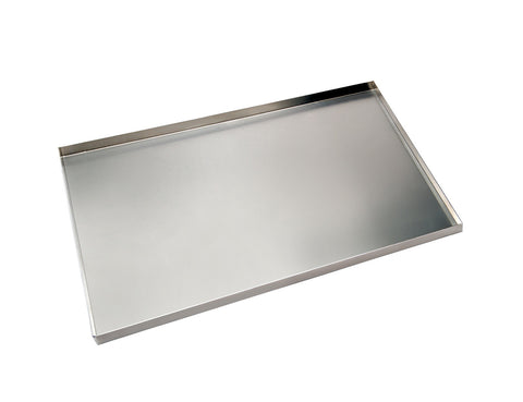 18" Flat Non-Perforated 4-sided Tray