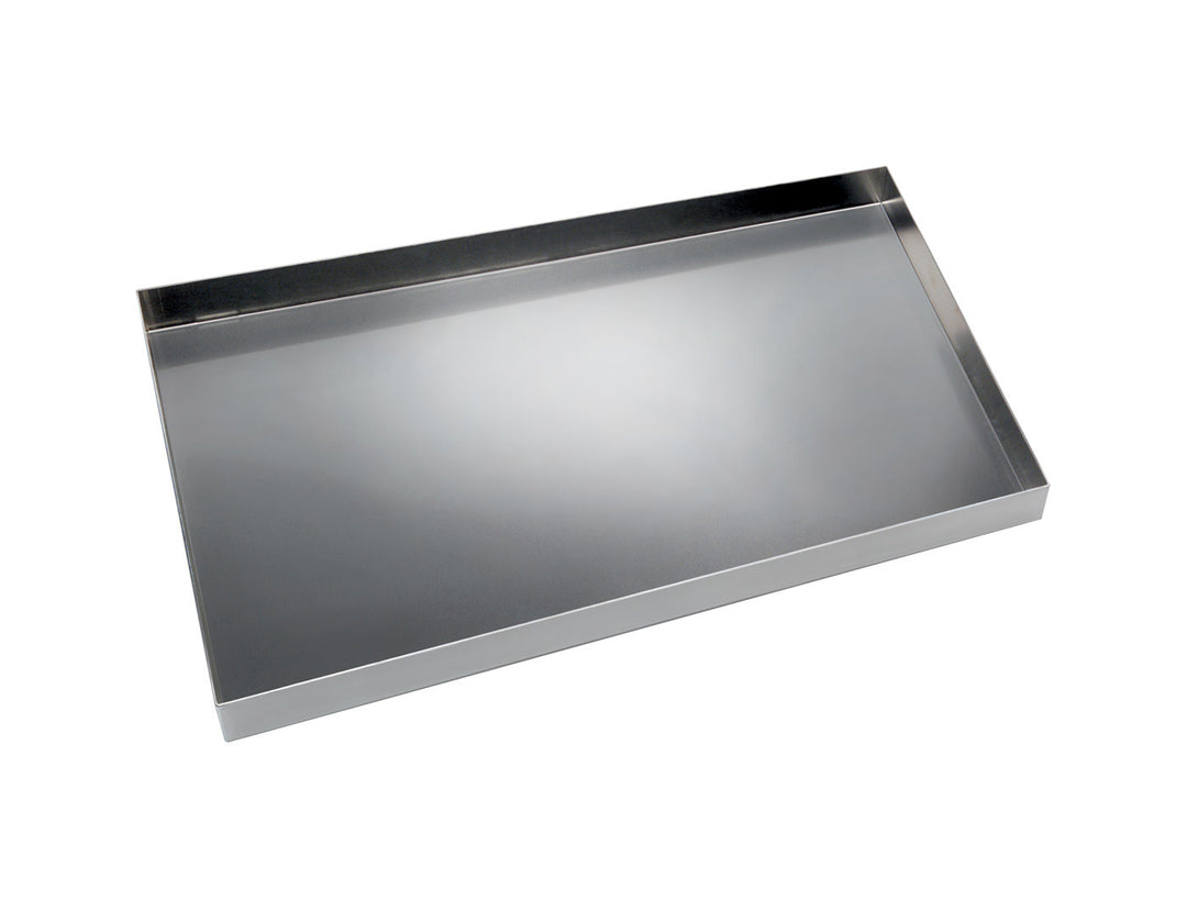 16" (406mm) 4-Sided Deep Flat Baking Tray, 50mm — Aluminium (A2916R4) — Mackies Bakeware, Australia
