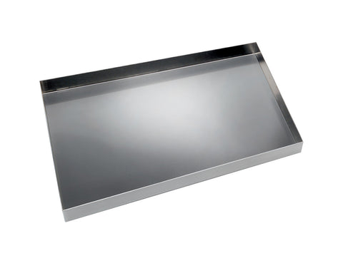 18" (457mm) 4-Sided Deep Flat Baking Tray, 50mm — Aluminium (A2918R4) — Mackies Bakeware, Australia