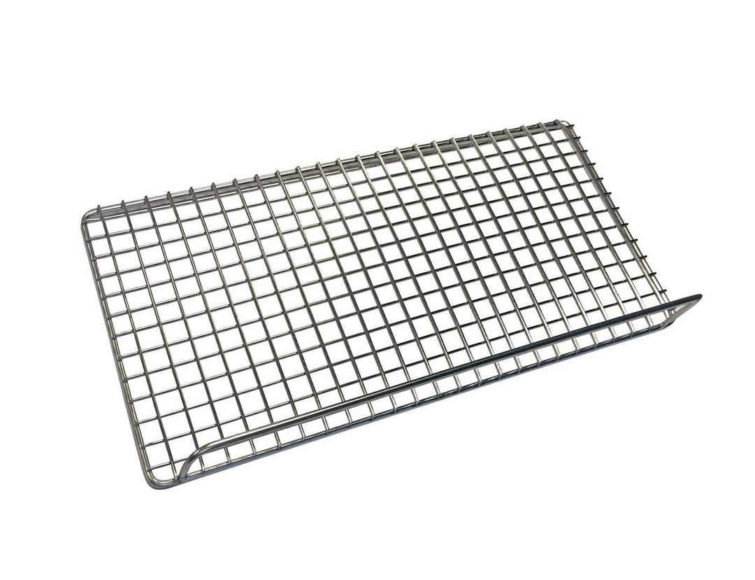 16" Stainless Steel Cooling Wire Shelf with Stopper — 737 × 406 mm — Mackies Bakeware, Australia