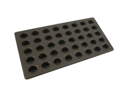 47mm Mini Muffin Tray — Non-Stick Teflon Coated (Euro 600×400mm) — Mackies Bakeware, Australia
