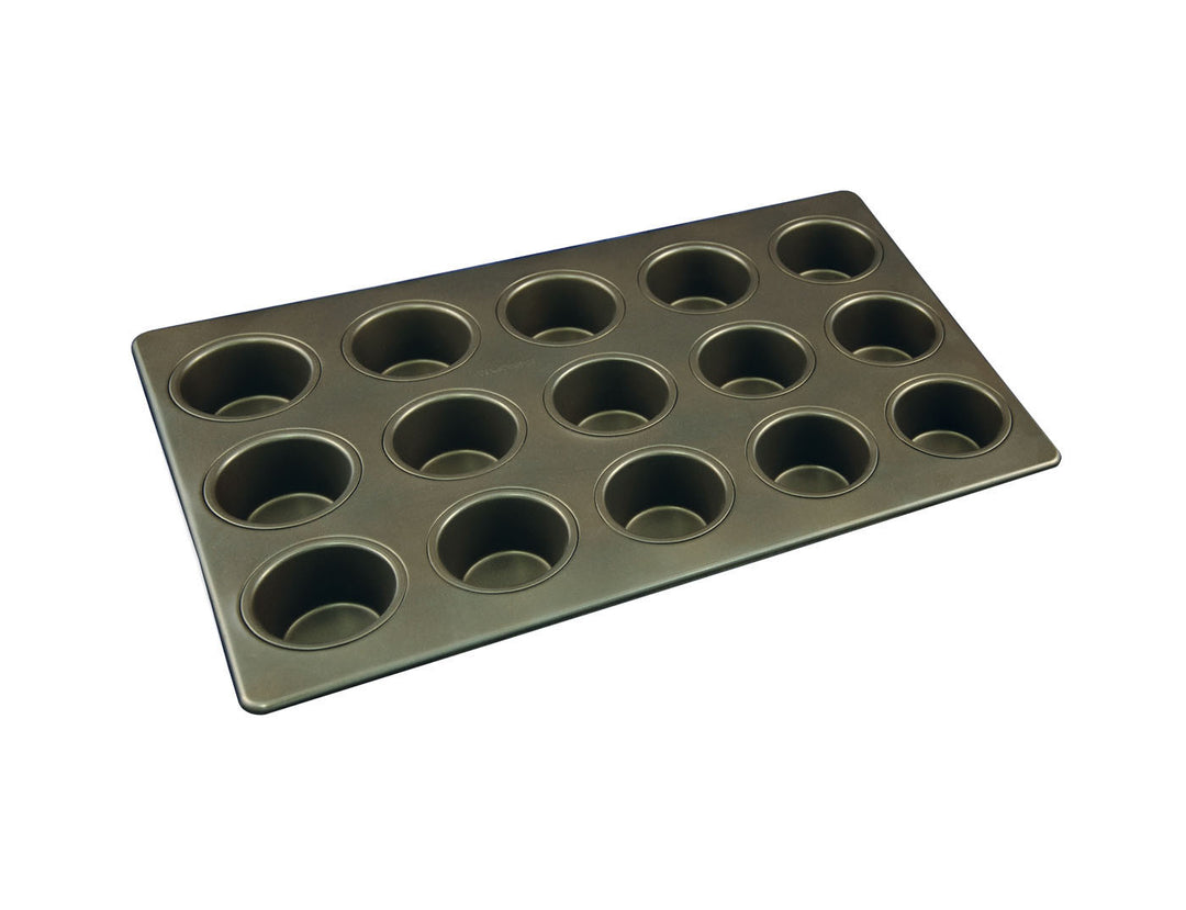 88mm Texas Muffin Tray — Non-Stick Teflon Coated (Euro 600×400mm) — Mackies Bakeware, Australia