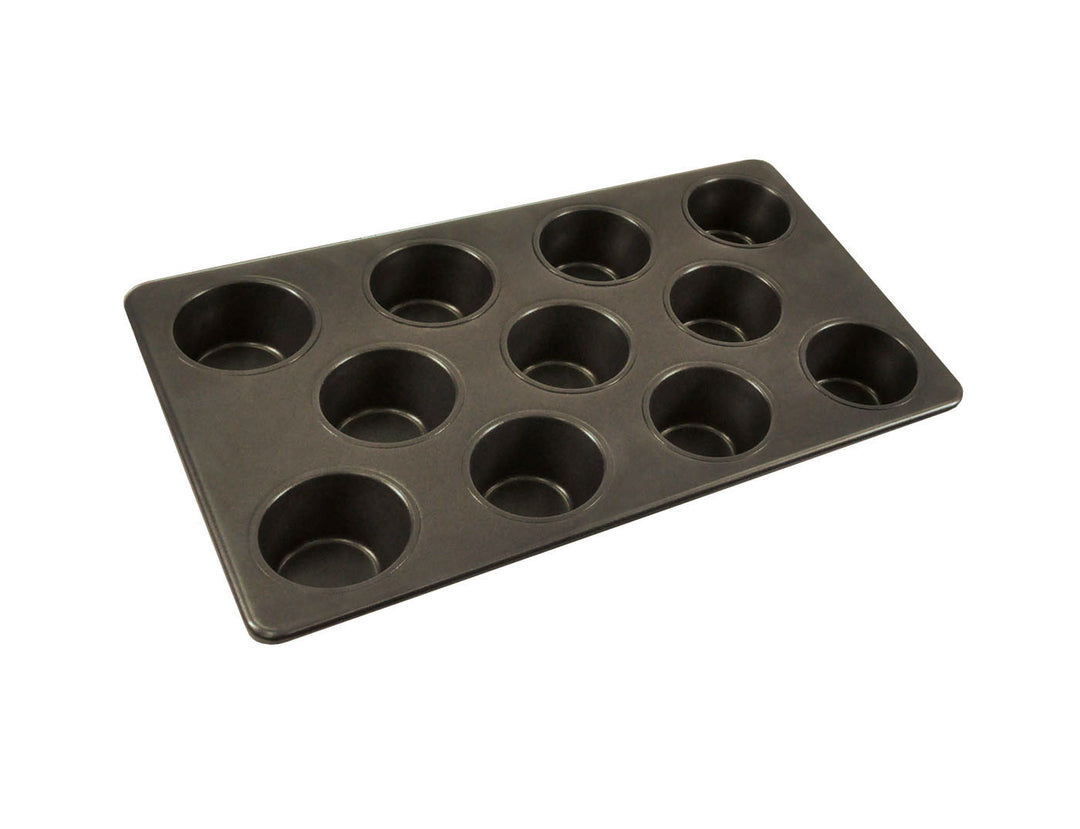 88mm Texas Muffin Tray — Non-Stick Teflon Coated (Gastronorm GN1/1, 530×325mm) — Mackies Bakeware, Australia
