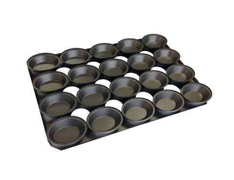 16" (406 mm) Oval Self-Cutting Pie Tray — Non-Stick Teflon Coated — Mackies Bakeware, Australia