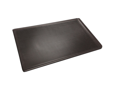 16" Swage Edge Flat Perforated Tray MackEze Coated