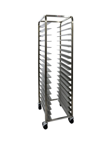18 Shelf Trolley Rack Stainless Steel — Mackies Bakeware, Australia