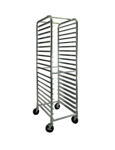 20 Shelf Trolley Rack Aluminium