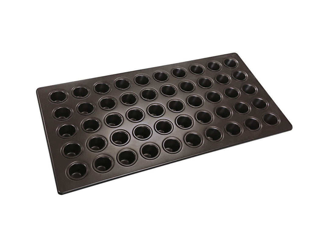 47mm Mini Muffin Tray — Non-Stick Teflon Coated (16" / 406mm) — Mackies Bakeware, Australia