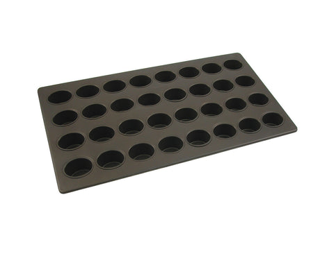 70mm Regular Muffin Tray — Non-Stick Teflon Coated (16" / 406mm) — Mackies Bakeware, Australia